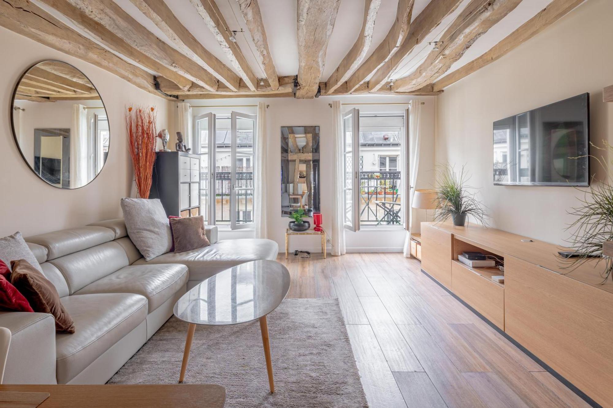 Heart Of Paris, Montorgueil, Charming Duplex Appartamento